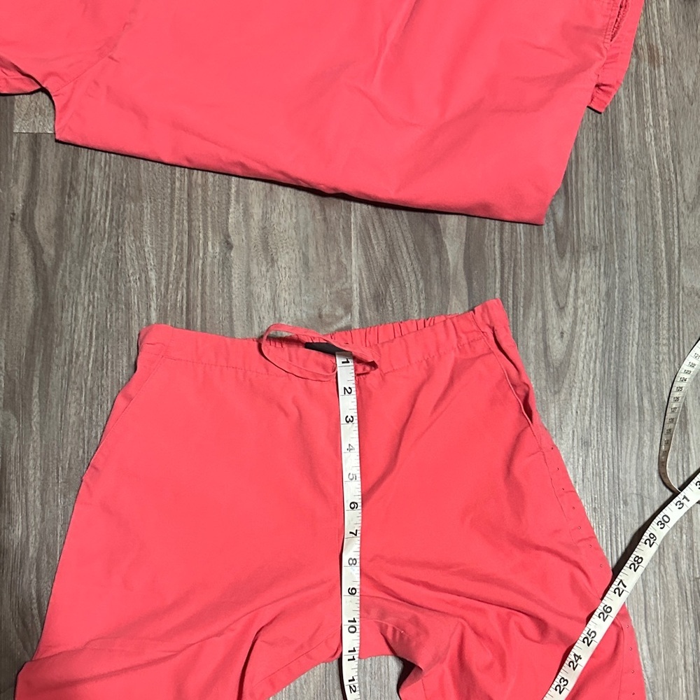 Baby Phat Coral-Pink Straight Leg Scrub Set - Picture 7 of 16